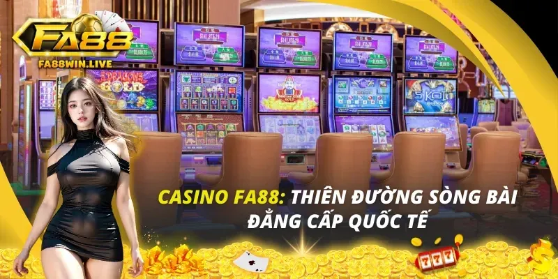 Trải nghiệm casino trực tuyến tại FCB8 nhà cái
